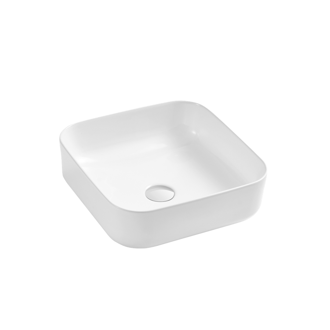 Naples Squared Oliveri Basin - White