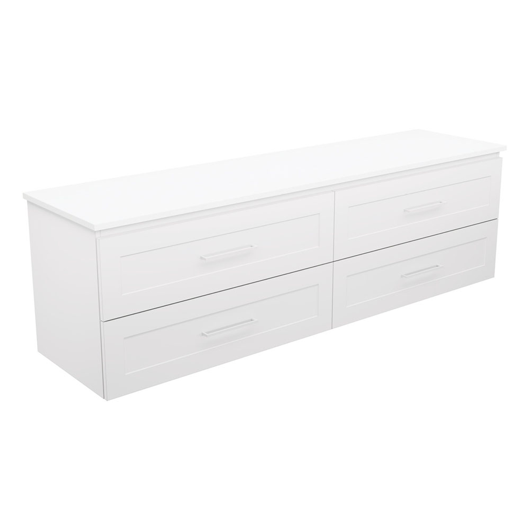 Fienza Newport 1800 Dbl All Drawer Wall Hung Vanity Cabinet Only