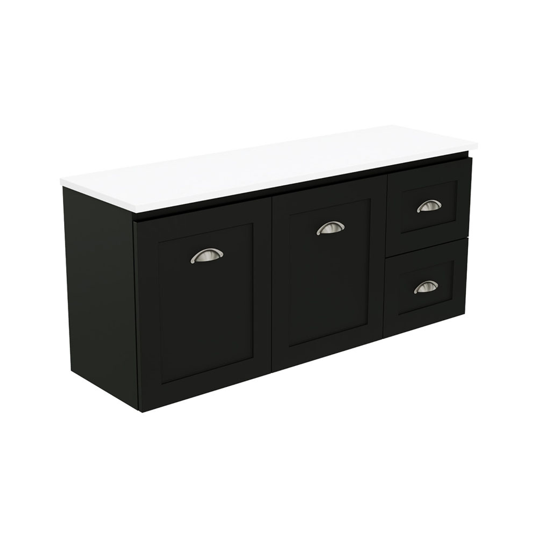 Fienza Newport 1200 Ensuite Wall Hung Vanity 2D/2Dr Cabinet Only