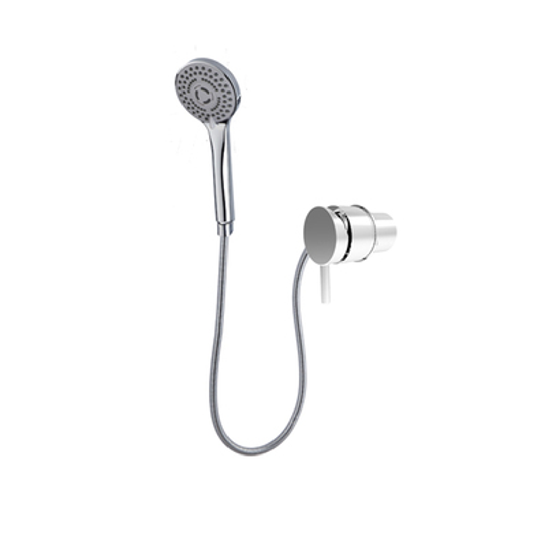 Nero Caravan External Shower - Chrome