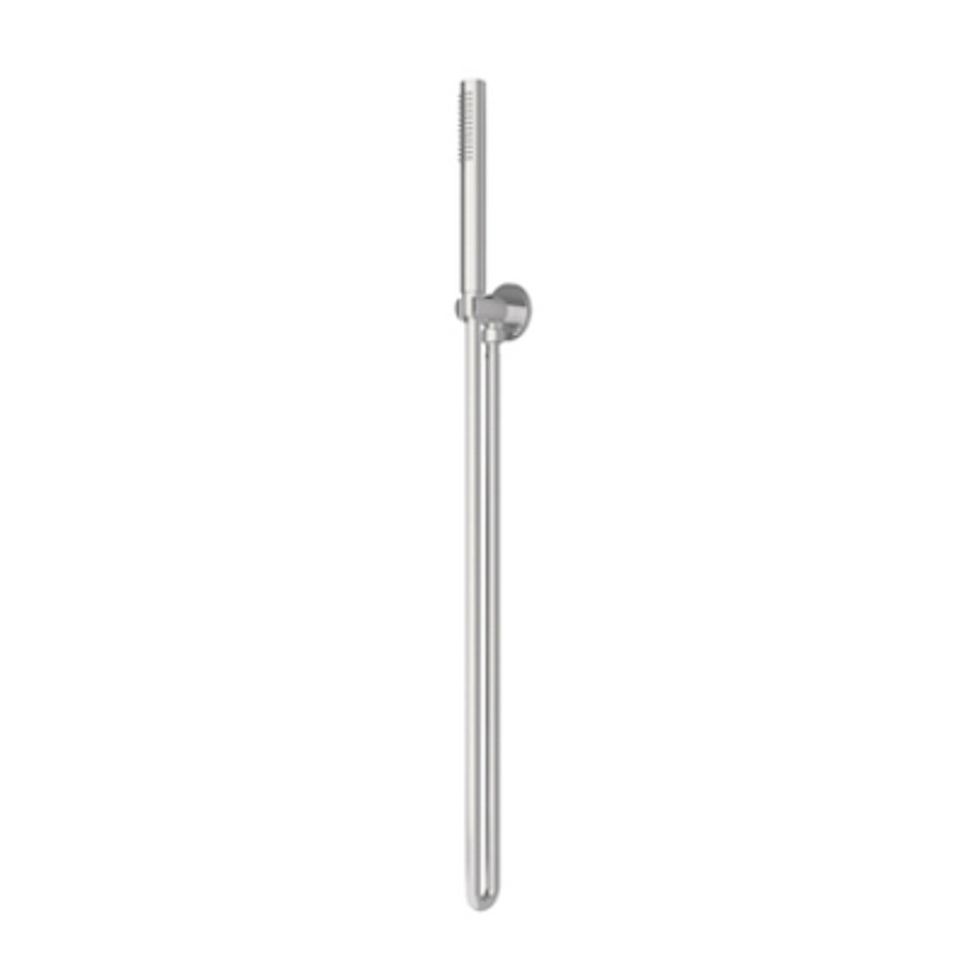 Nero Round Showeer Bracket - Brushed Nickel