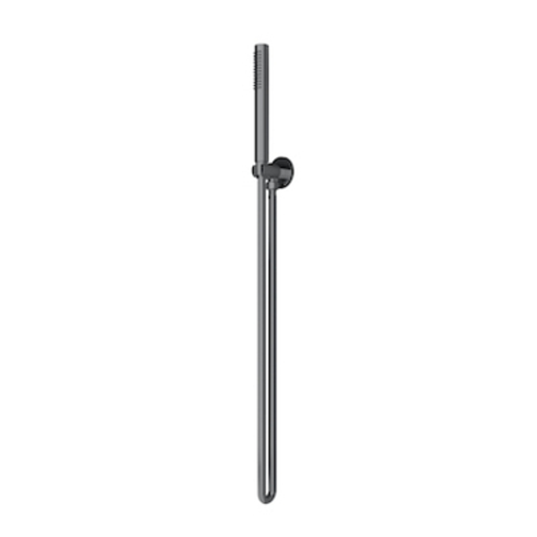 NERO ROUND SHOWEER BRACKET - Gunmetal