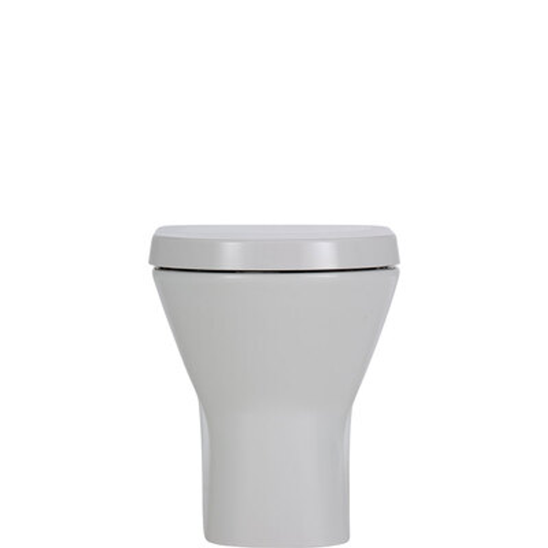 Resort Wall Faced Pand & Seat P-Trap - Rimless(P#:840047W)