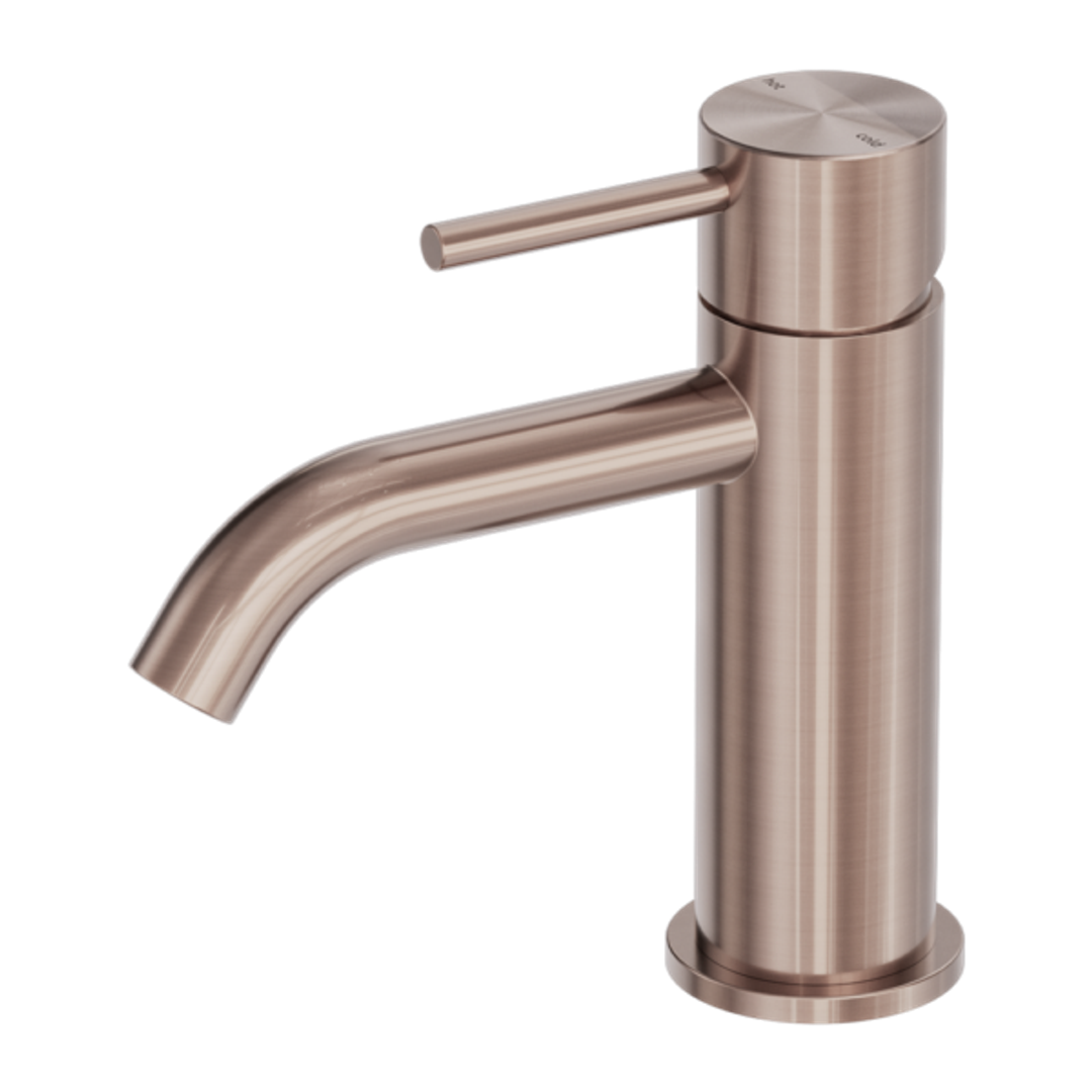 Nero Zen Ss316L Basin Mixer - Brushed Bronze
