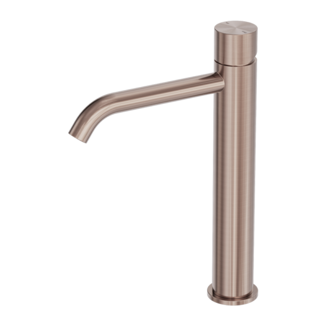 Nero Zen Ss316L Tall Basin Mixer Handless - Brushed Bronze