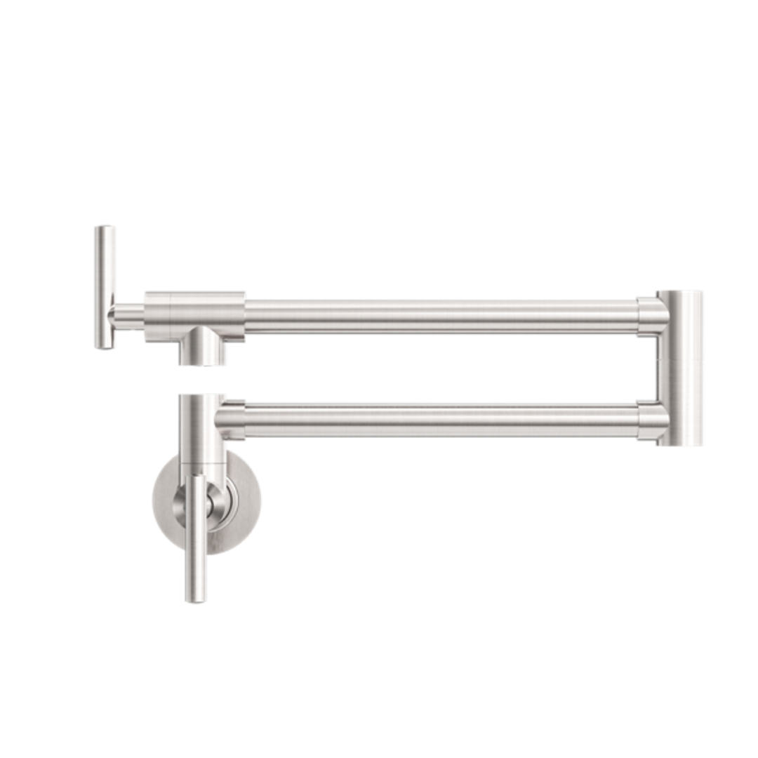 Nero Zen 316L Stainless Steel Pot Filler - Brushed Nickel