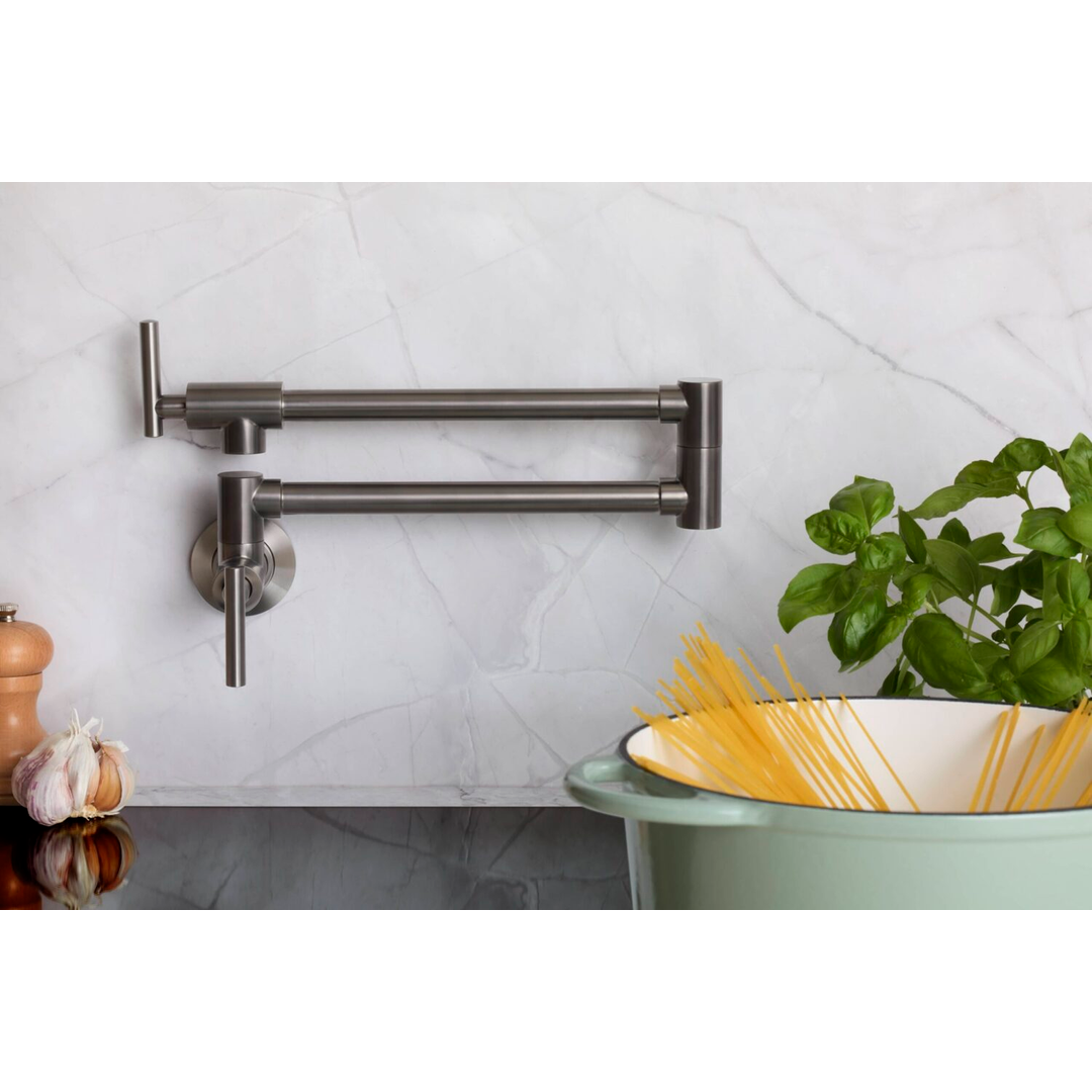 Zen 316L Stainless Steel Pot Filler Brushed Bronze