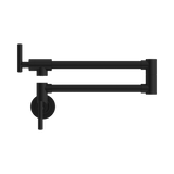 Zen 316L Stainless Nero Steel Pot Filler - Pvd Black