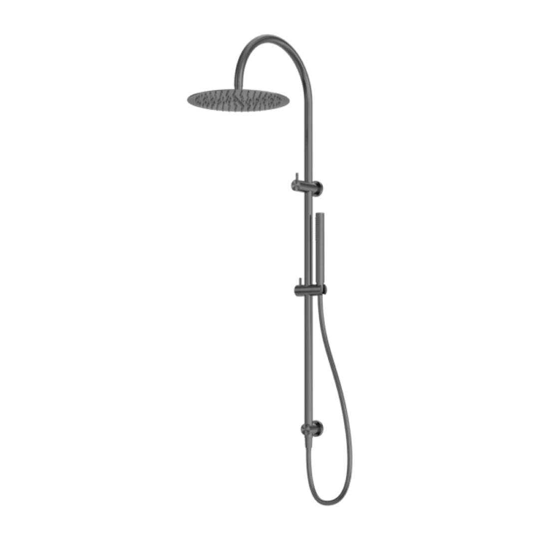 Zen Ss316L Twin Nero Shower Set - Graphite