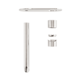 Zen Ss316L Wall Basin/Bath Nero Mixer 230mm Spout Trim Kits Only - Brushed Nickel