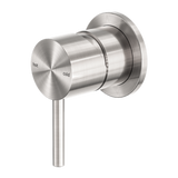 Zen Ss316L Nero Shower Nero Mixer Brushed Nickel