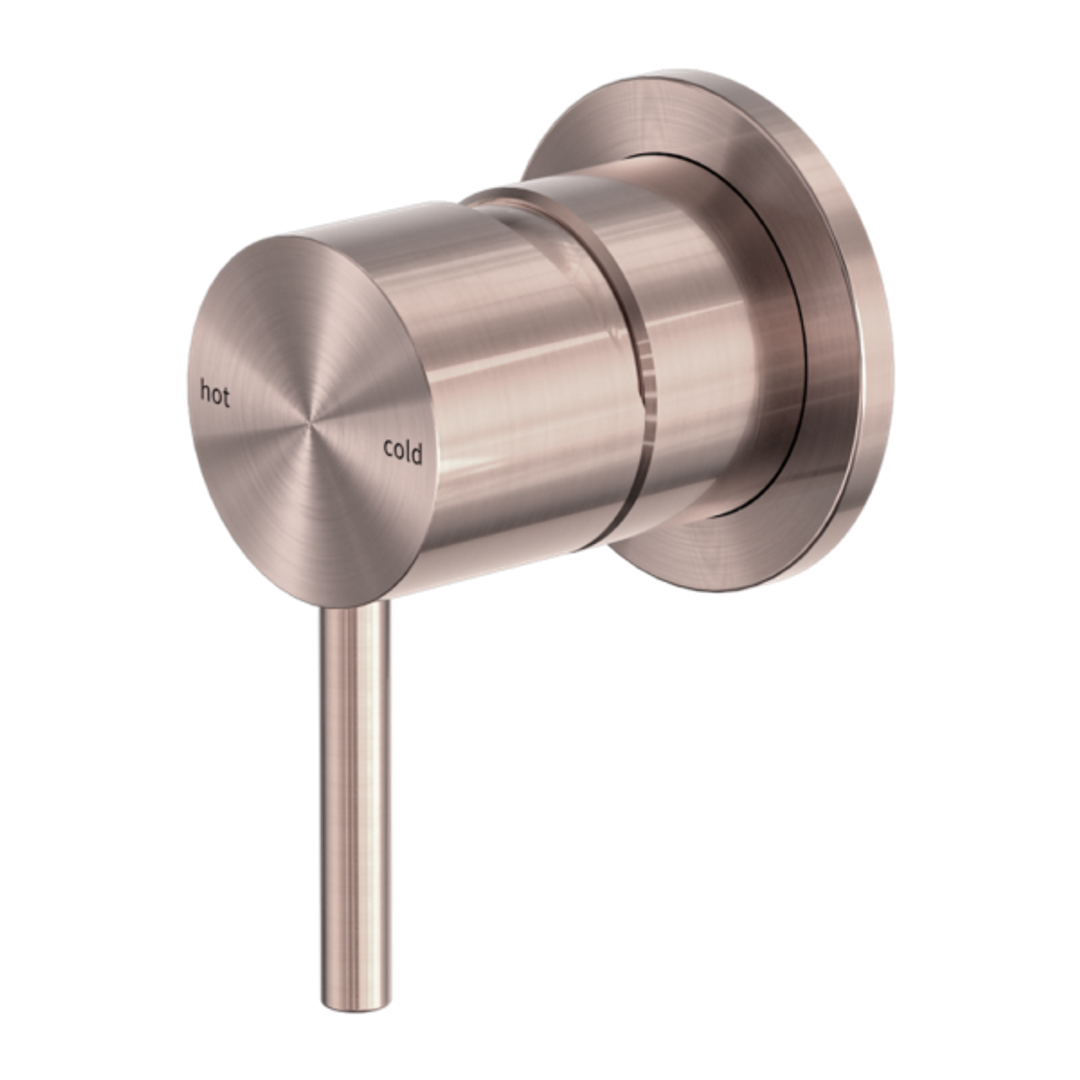 Zen Ss316L Nero Shower Nero Mixer Brushed Bronze