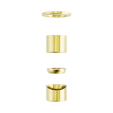 Zen Ss316L Shower Nero Mixer Trim Kits Only - Brushed Gold