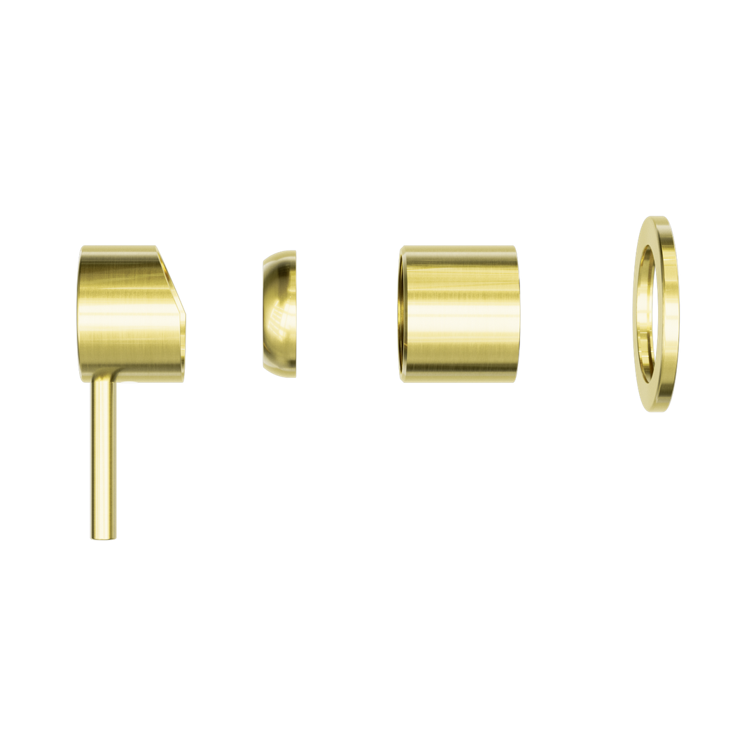 Zen Ss316L Shower Nero Mixer Trim Kits Only - Brushed Gold