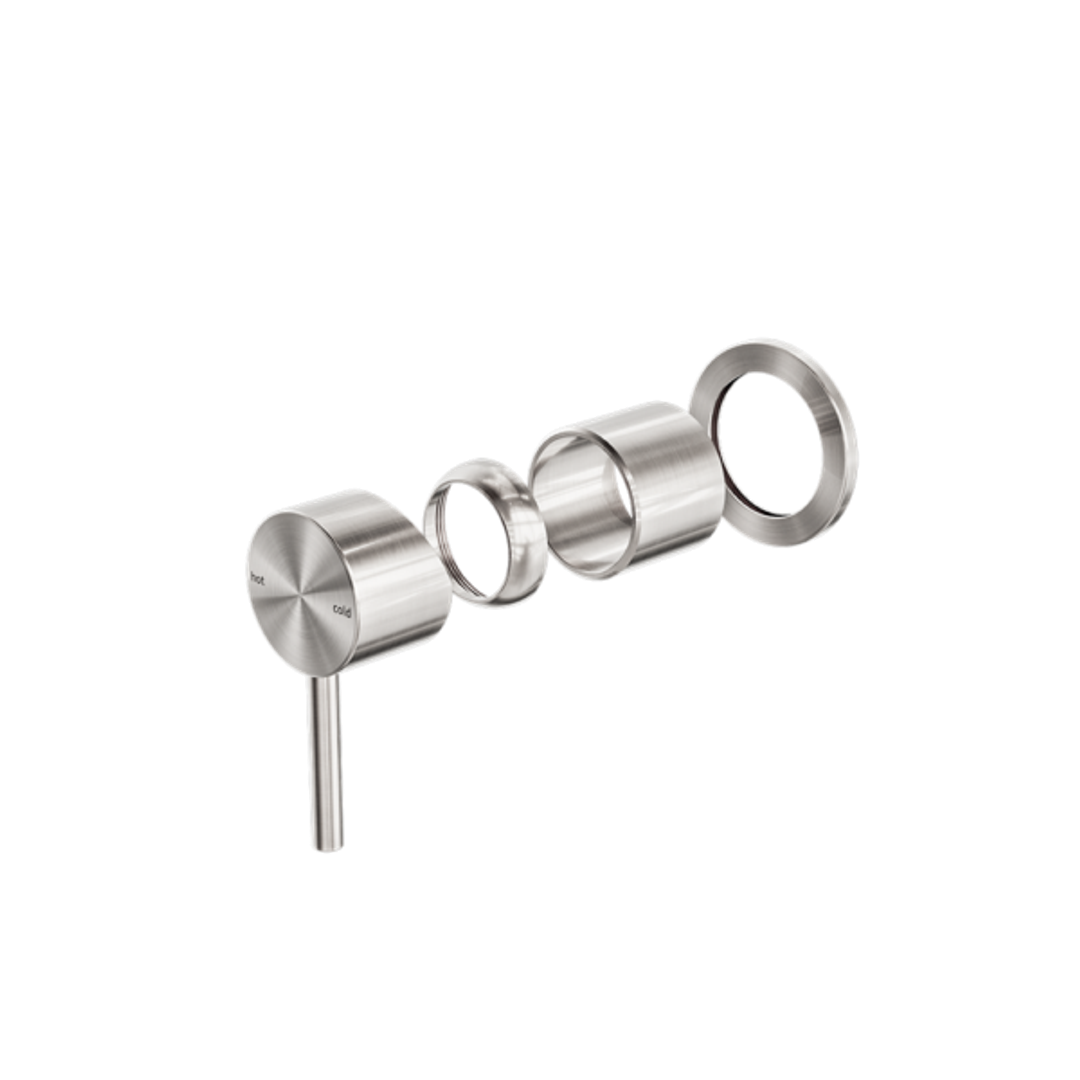 Nero Zen Ss316L Shower Mixer Trim Kits Only - Brushed Nickel