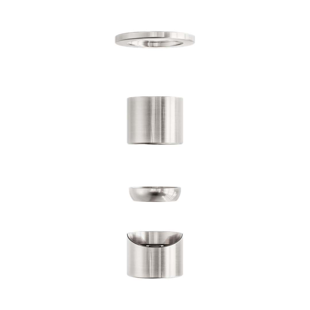 Zen Ss316L Shower Nero Mixer Trim Kits Only - Brushed Nickel