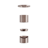 Zen Ss316L Shower Nero Mixer Trim Kits Only - Brushed Bronze