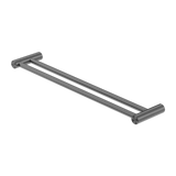 Zen Ss316L Double Nero Towel Rail 600Mm Graphite