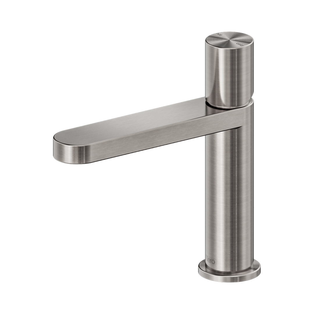 Nero Pure Ss316L Basin Mixer - Brushed Nickel
