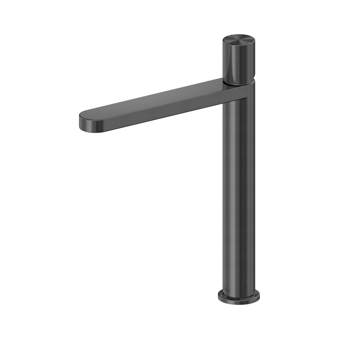 Nero Pure Ss316L Tall Basin Mixer - Graphite