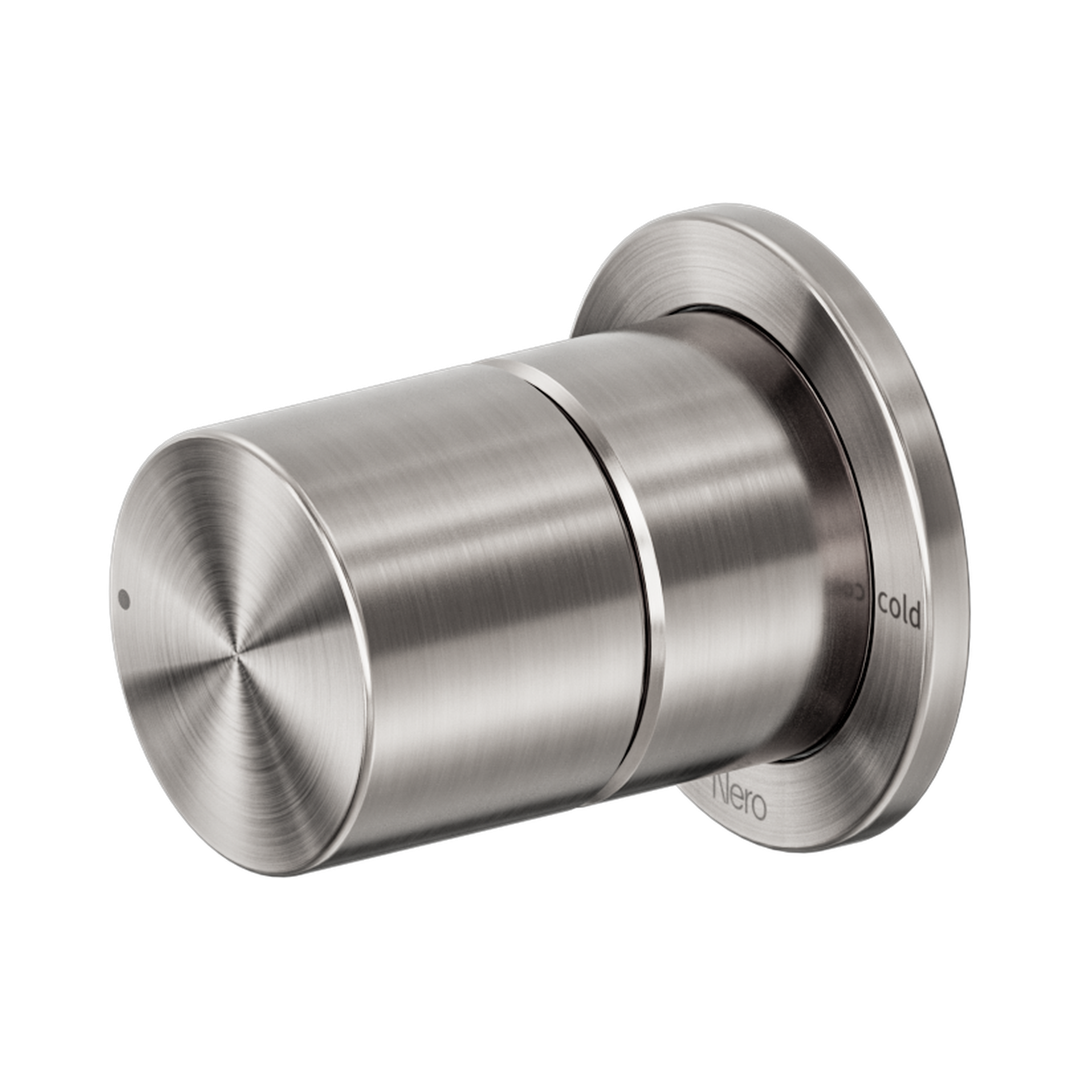 Nero Pure Ss316L Progressive Shower Mixer - Brushed Nickel