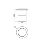 Nero Pure Ss316L Progressive Shower Mixer Trim Kits Only - Graphite