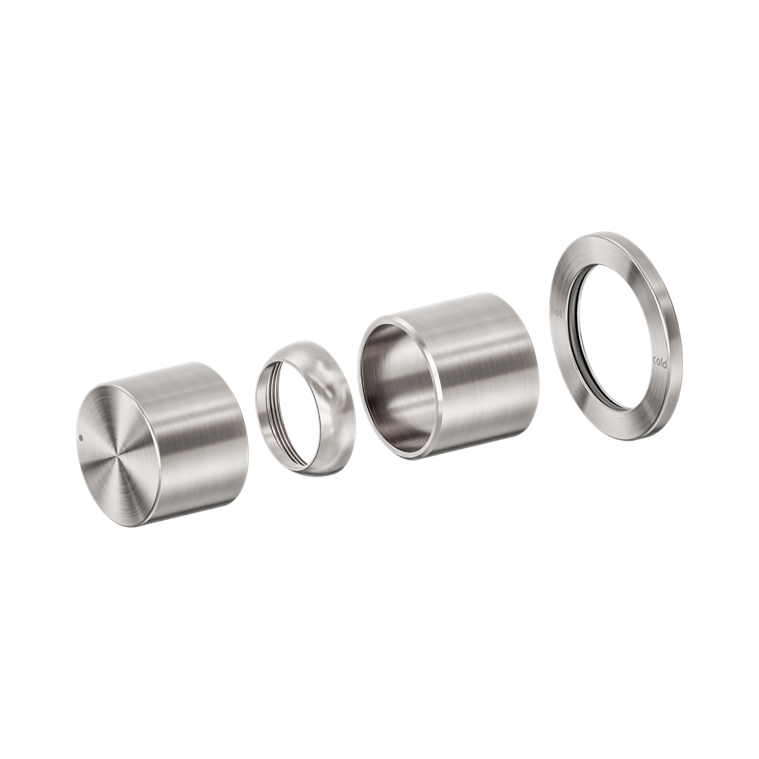 Nero Pure Ss316L Progressive Shower Mixer Trim Kits Only - Brushed Nickel