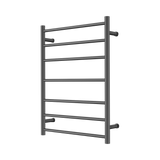 Nero Mecca 240V 7 Bar Heated Towel Ladder - Graphite