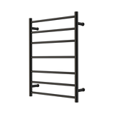 Nero Mecca 240V 7 Bar Heated Towel Ladder - Matte Black
