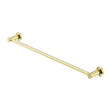 Nero Mecca Single Towel Rail 600Mm - Brushed Gold