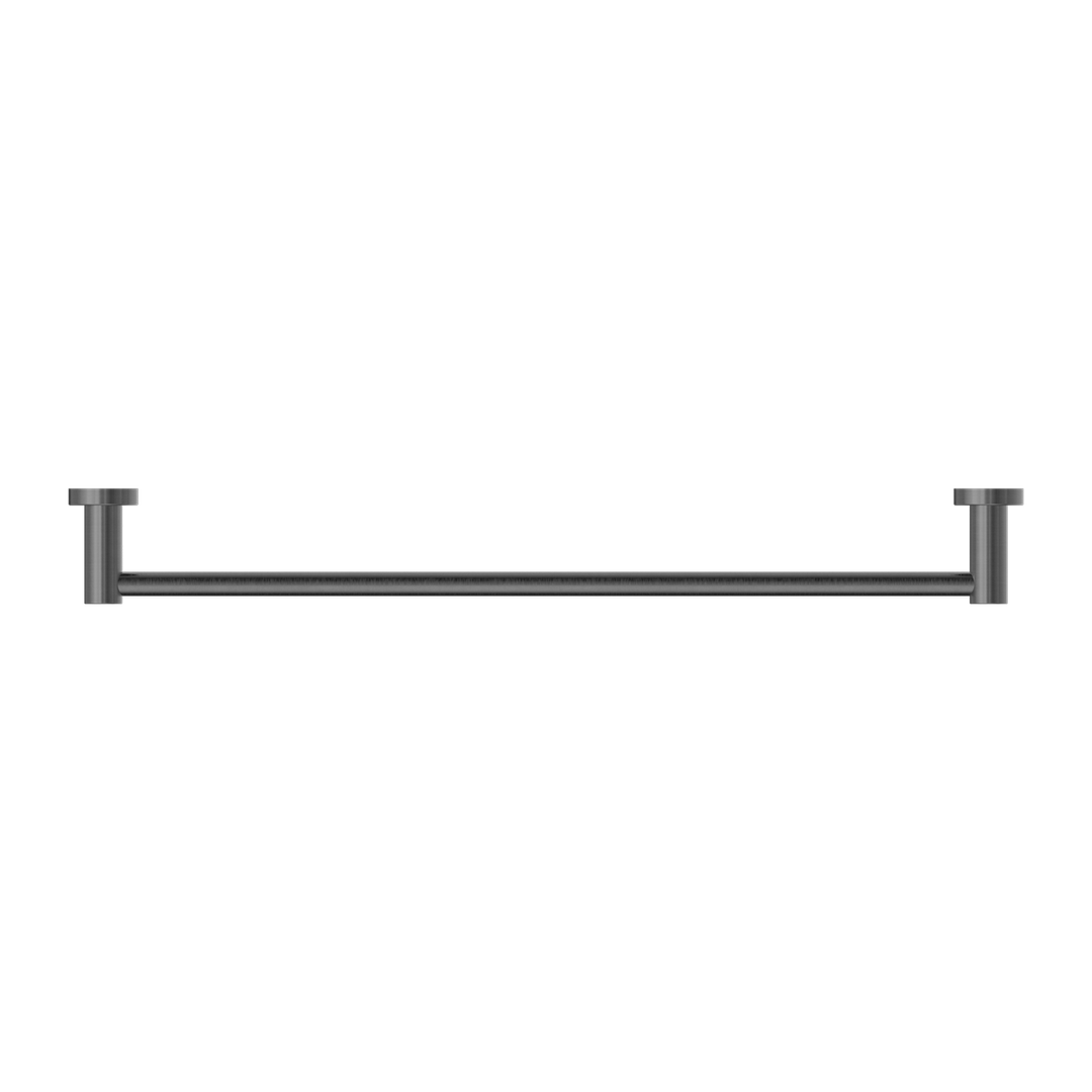 Nero Mecca Single Towel Rail 600Mm - Gunmetal