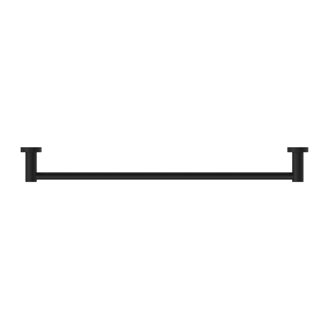 Nero Mecca Single Towel Rail 600Mm - Matte Black
