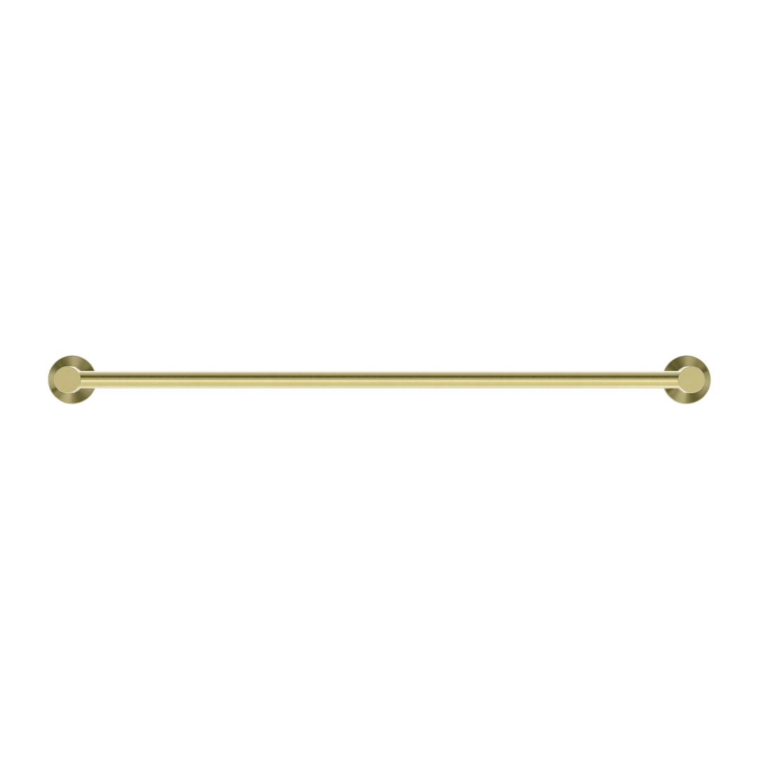 Nero Mecca Double Towel Rail 600Mm - Brushed Gold