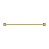 Nero Mecca Double Towel Rail 600Mm - Brushed Gold
