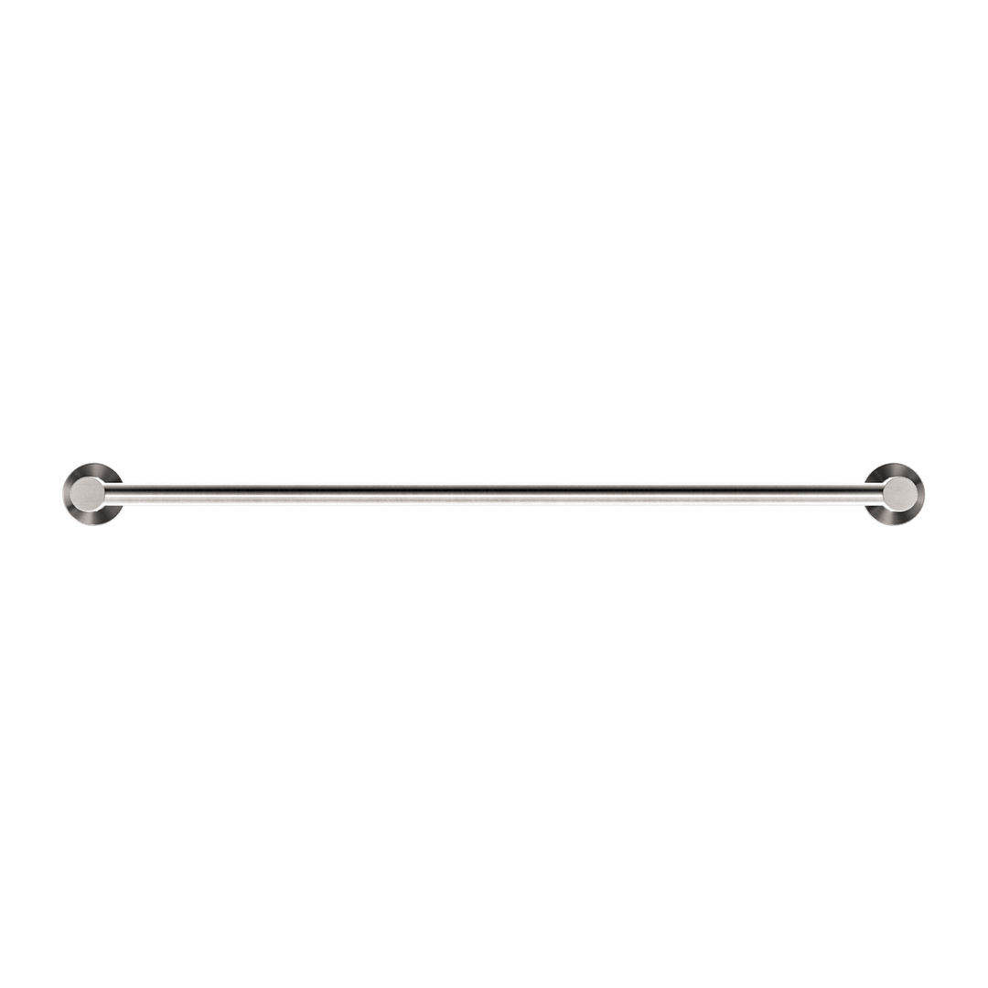 Nero Mecca Double Towel Rail 600Mm - Brushed Nickel