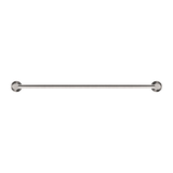Nero Mecca Double Towel Rail 600Mm - Brushed Nickel