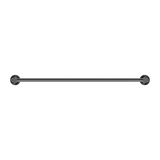 Nero Mecca Double Towel Rail 600Mm - Gunmetal