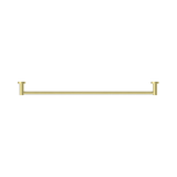Nero Mecca Single Towel Rail 800Mm - Brushed Gold