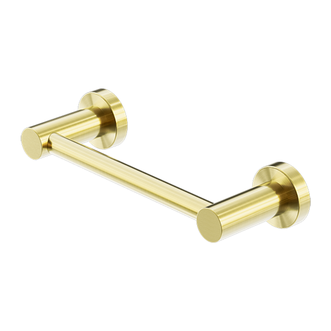 Nero Mecca Hand Towel Rail Straight - Brushed Gold