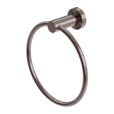 Nero Mecca Hand Towel Ring - Brushed Bronze