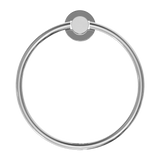 Nero Mecca Towel Ring Round - Chrome