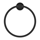 Nero Mecca Towel Ring Round - Matte Black