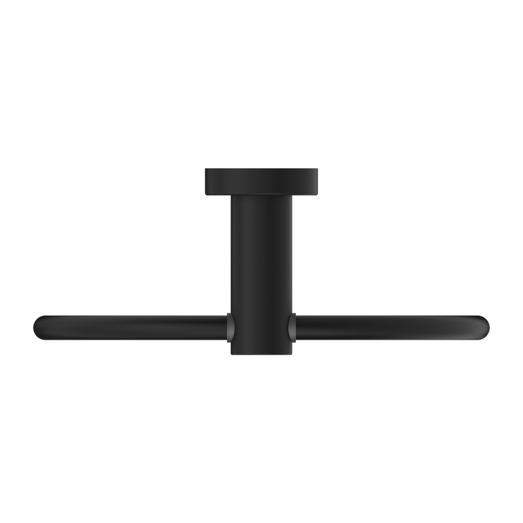 Nero Mecca Towel Ring Round - Matte Black