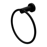 Nero Mecca Towel Ring Round - Matte Black