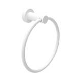 Nero Mecca Hand Towel Ring - Matte White
