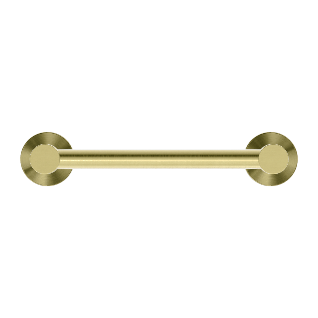Nero Mecca Hand Towel Rail Straight - Brushed Gold