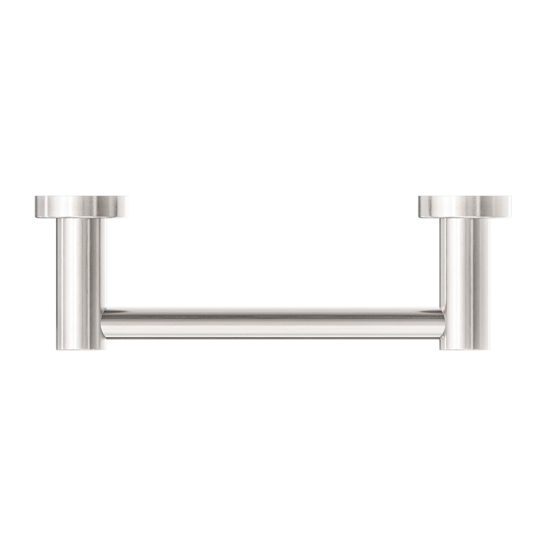 Nero Mecca Hand Towel Rail Straight - Brushed Nickel