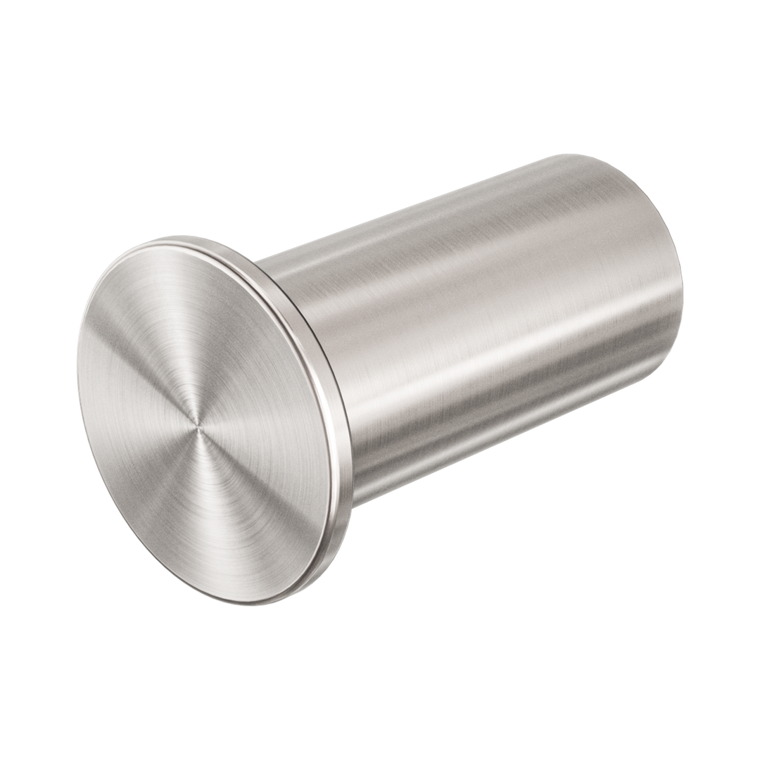 Mecca Nero Robe Hook Slim - Brushed Nickel