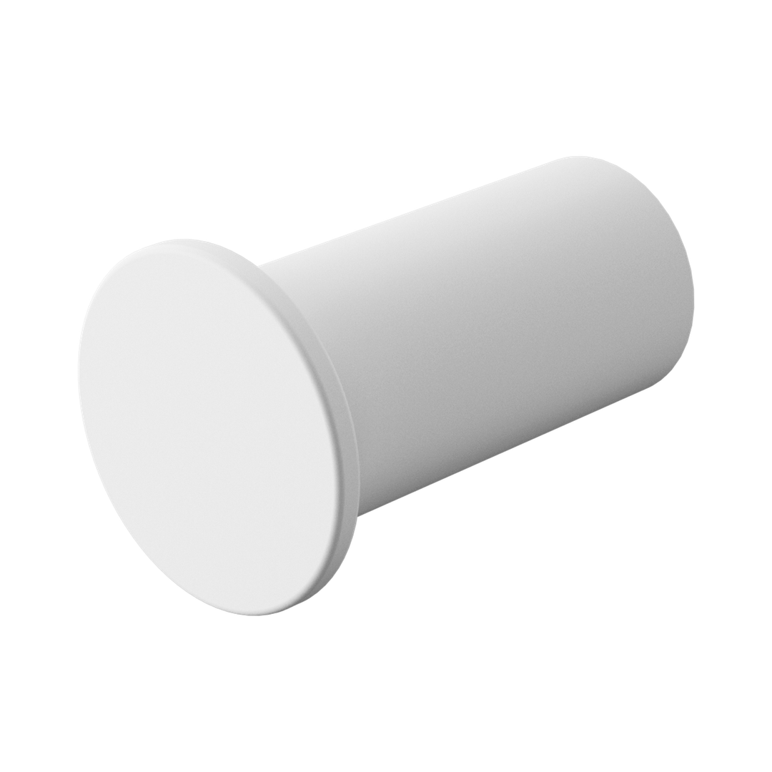Nero Mecca Robe Hook Slim - Matte White
