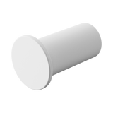 Nero Mecca Robe Hook Slim - Matte White
